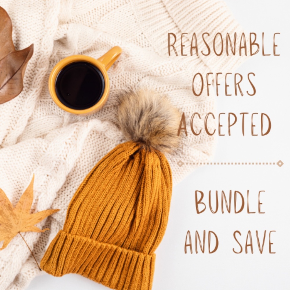 Love the item but not the price? Make an offer! 😊